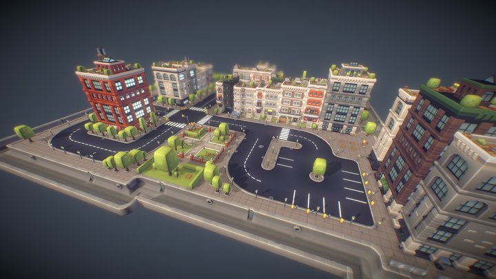 City Set - Proto Series 3D Model