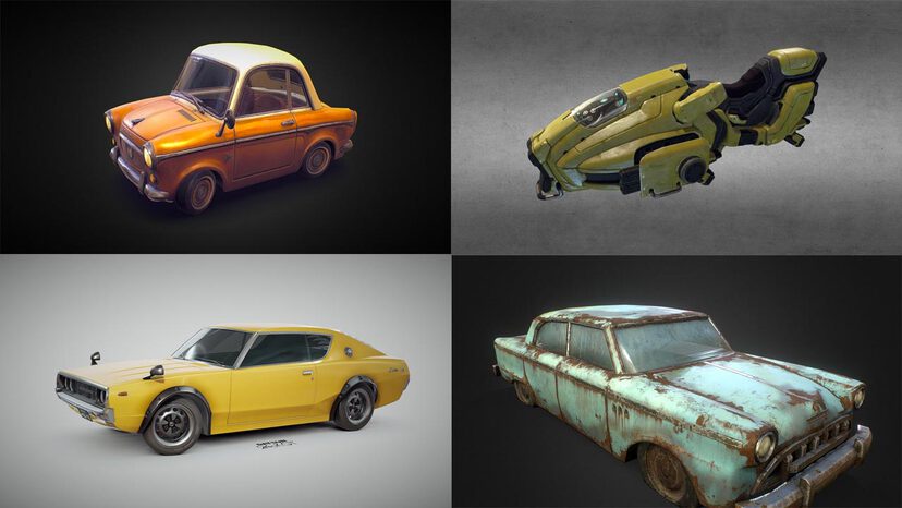 Cars & Vehicles 3D models