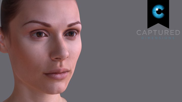 CDMR_Reference_Female_Head_Scan 3D Model
