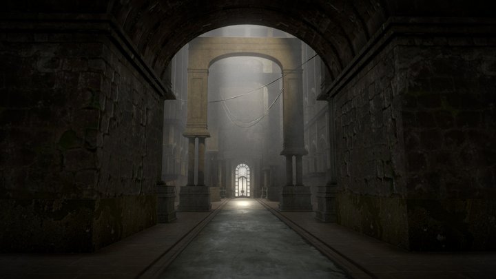 Lost Palace Church 3D Model